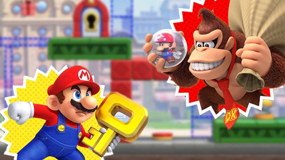 Lancado novo trailer de Mario vs. Donkey Kong rivalidade ou amizade