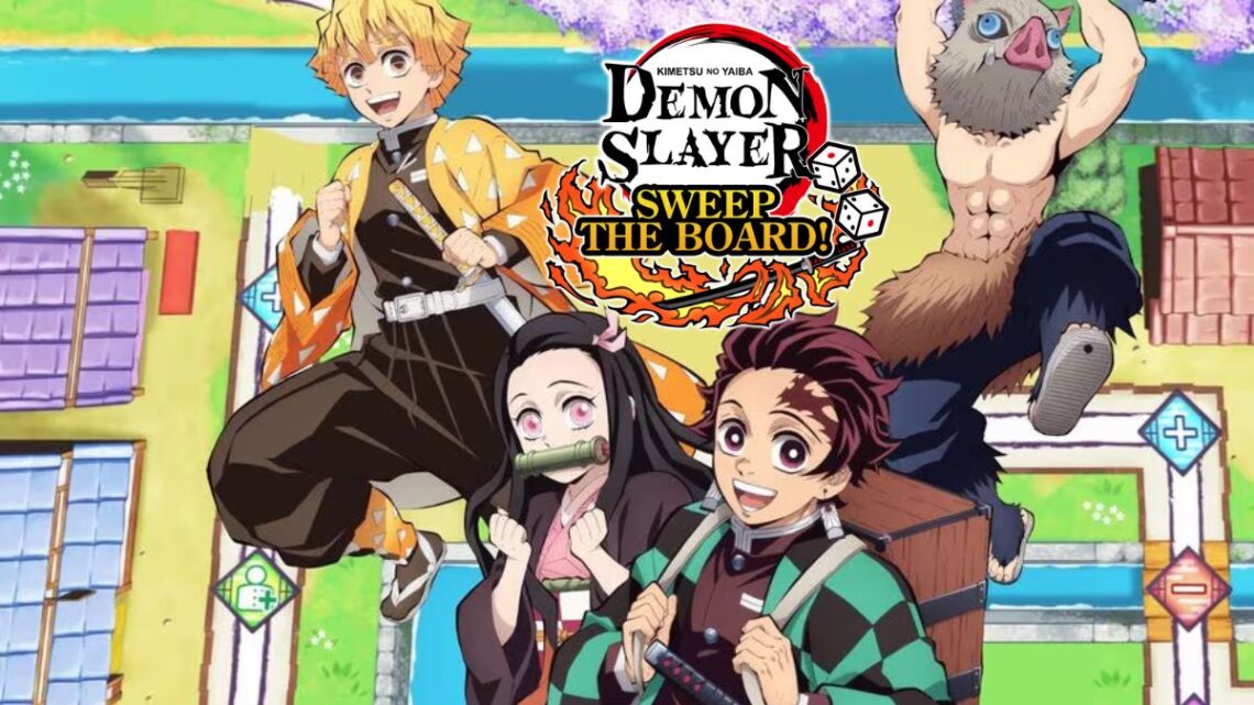 Novo trailer de Demon Slayer Sweep the Board traz minijogos e acao estrategica