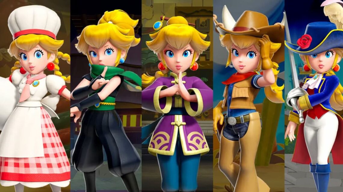 Princess Peach Showtime revela novas transformacoes em trailer empolgante