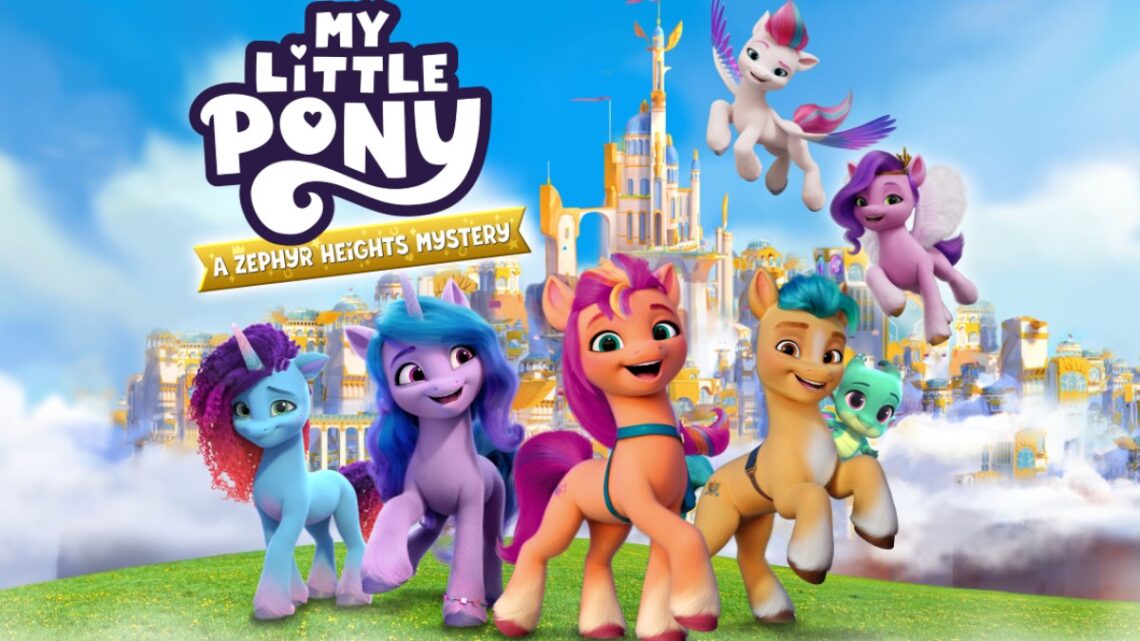 Aventura e misterio aguardam em My Little Pony A Zephyr Heights Mystery