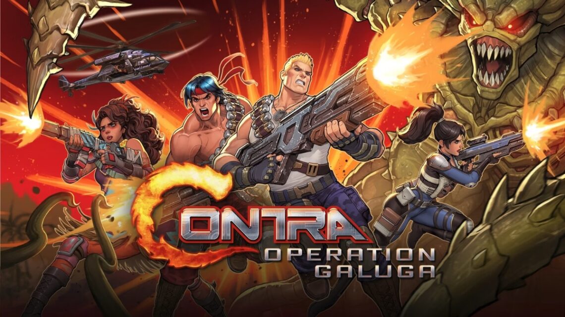 Contra Operation Galuga revitaliza classico com acao explosiva no Switch