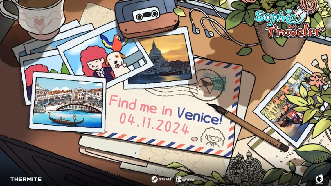 Descubra Veneza como nunca antes em Sophia the Traveler para Switch