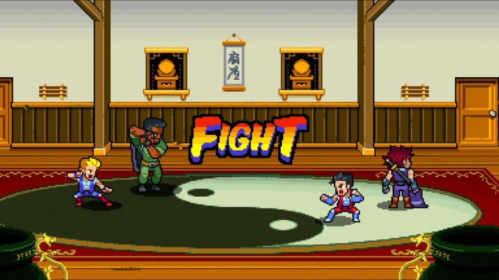 Double Dragon modo versus