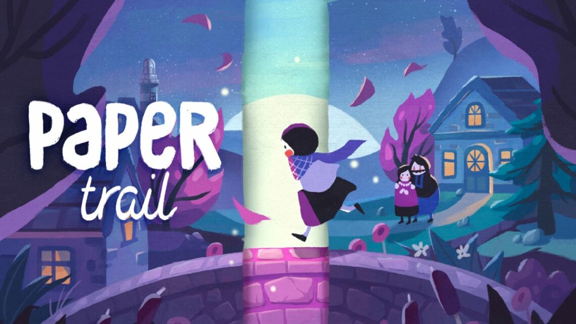 Explore um mundo de papel em Paper Trail lancamento em maio para Switch