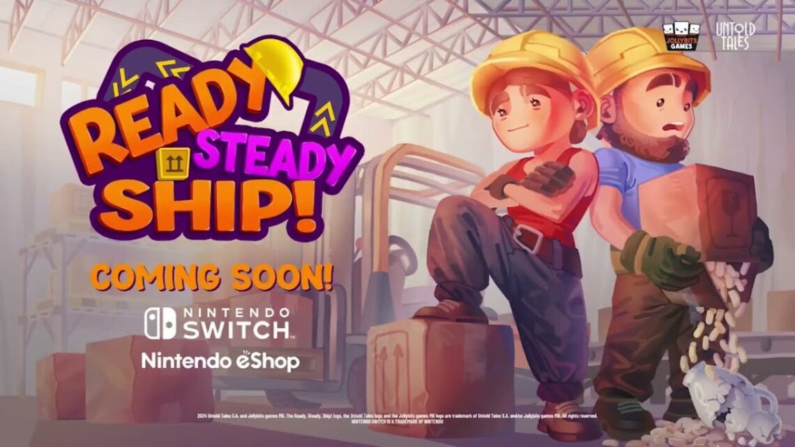 Junte se a producao mais divertida de 2024 com Ready Steady Ship no Nintendo Switch