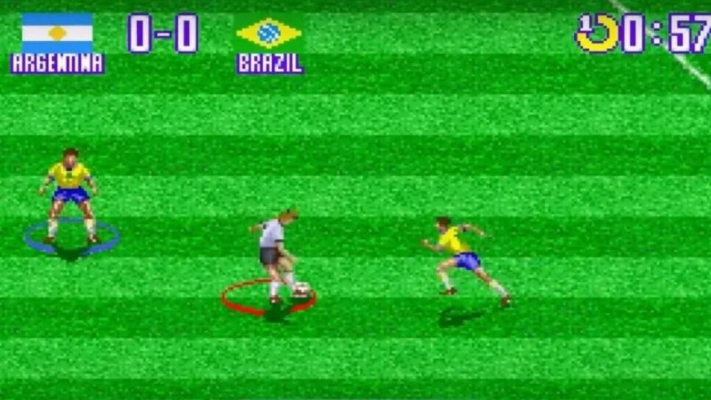 International Superstar Soccer: A revolução do futebol virtual no Super Nintendo 2 international superstar soccer snes